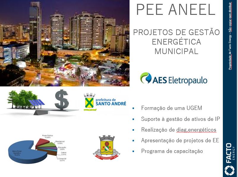 Projeto GEM Eletropaulo Cidade de Santo André-SP e Carapicuiba-SP